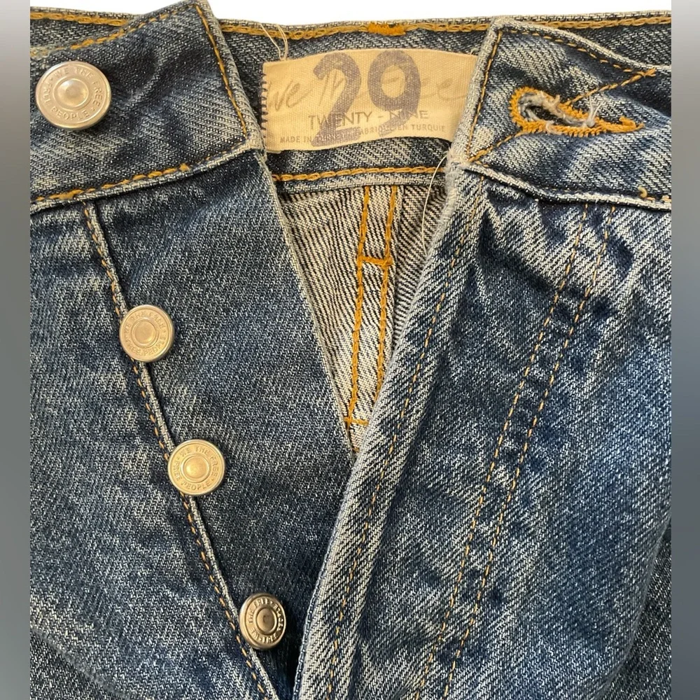 Free People Women’s We The Free Blue Jeans High Rise Size 29